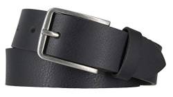 Mytem-Gear Gürtel Herren Leder 35 mm Schwarz Vollleder kürzbar Jeansgürtel Ledergürtel (100, Schwarz) von Mytem-Gear