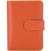 Mywalit Brieftasche, Druckknopflasche, Leder, für Damen, orange von Mywalit