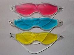 NC 3Pcs Gel Augenmaske Wiederverwendbare Gel-Maske Fruchtmuster Kühlende Augenmaske Kühlbrille Augen Kühlmaske Schlafmaske Schlafbrille von N\C