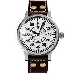 NC Hruodland 42mm Retro Automatik Herren Fliegeruhren Saphirglas PT5000 Mov't 10ATM Mechanische Taucherarmbanduhr für Herren (Color 2) von N\C