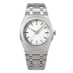 NC San Martin SN013G Luxury Automatic Dress Herrenuhren Miyota 9015 Vintage Classic Business Mechanische Saphirglasuhr (Without Logo) von N\C