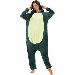 NC TOHYOZIJ Erwachsene Onesie Tier Pyjama Unisex Karneval Halloween Cosplay Kostüm Nachtwäsche Dinosaurier (Medium, Dinosaurier), Dinosaurier von NC