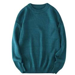 NP Große Größe Herren Pullover Kleidung Herren Pullover Oversized Herren Pullover Pullover Strick Streetwear Gr. XXXXXXXL, grün von N\P