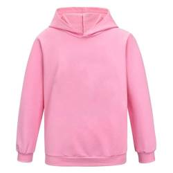 Roblox Jacke Jungen Reißverschluss Pullover Teen Hoodie Mädchen Langarm T-Shirt Baumwolle Herbst Sport Tops Laufbekleidung, rosa 1, 134 von N /A