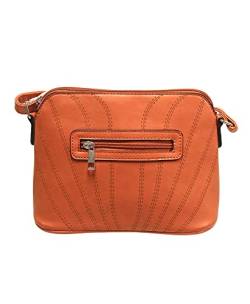 N.V. Bags Damen 808 Orange Crossbody, One Size von N.V. Bags