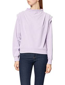 NA-KD Damen Detailed Hoodie Sweatshirt, Light Purple, XXS von NA-KD