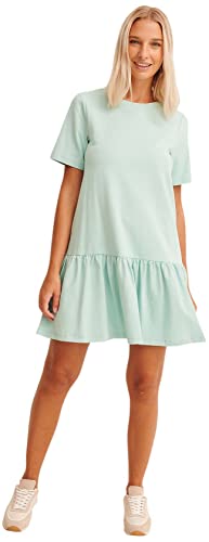 NA-KD Damen Tennis T-Shirt Casual Dress, Turquoise, XX-Large von NA-KD