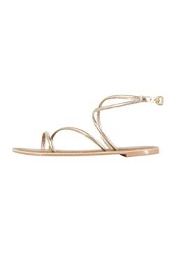 NAEMI Damen 25926588-NA01, Gold, 37 Sandal, EU von NAEMI