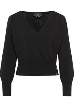 NAEMI Women's Strickpullover, Schwarz, M-L von NAEMI