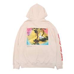 Kanye Kids See Ghosts Hoodie Kapuzenpullover Pullover Hooded Hoody, Aprikose, L von NAGRI