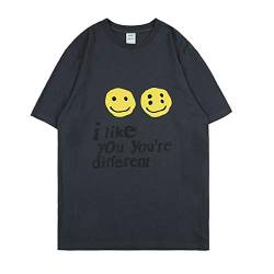 NAGRI I Like You You're Different T-Shirts,Schwarz,XL von NAGRI