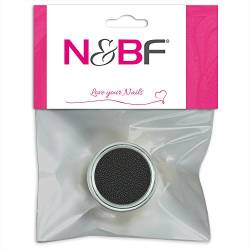N&BF Nail Art Microperlen Black (Schwarz) | Microbeads für Kaviar Nägel | Mikro-Perlen Einleger für UV Gel und Acryl Modellagen | Nageldesign Caviar Pearls bunt für Maniküre & Pediküre von NAILS FACTORY