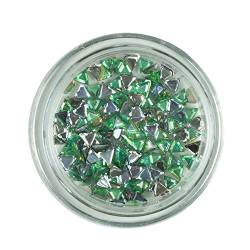 N&BF Nail Art Strasssteine | Triangle Mint (Grün) | 3D Nagel Dekoration Edelsteine | Glitter Rhinestones für Nageldesign | Strass Kristalle in Dreieck Form | Strass Perlen von NAILS FACTORY