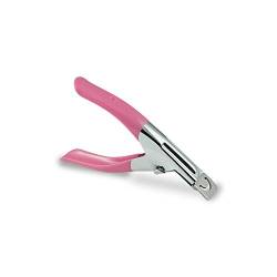 N&BF Profi Tip Cutter Pink/Rosa | Knipser zum Schneiden von Gelnägeln | Nagelcutter Metall für Naturnägel & Tips | Profi Nail Clipper Nagelzange für Nagelstudio & Privatgebrauch von NAILS FACTORY