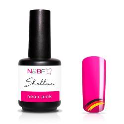 NAILS FACTORY UV Nagellack 12ml Neon Pink | Gellack LED UV Nagellack Lack für Maniküre Nageldesign Gel Nägel | Salon & Heimgebrauch von NAILS FACTORY