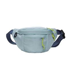 Hüfttasche Nylon Fanny Pack Geldbörse Große Kapazität Gürteltasche Sporttasche für Teenager Unisex Crossbody Hüfttasche Umhängetasche für Laufen Wandern Radfahren Gürtel Verstellbare Brusttasche, von NAIXUE