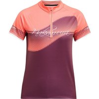 NAKAMURA Radtrikot Da.-Fahrrad-Trikot Fiona II W VIOLET DARK/RED LIGH von NAKAMURA