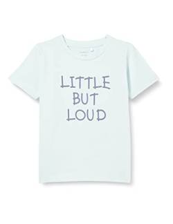 NAME IT Baby Boys NBMHALFRED SS TOP T-Shirt, Glacier, 50 von NAME IT
