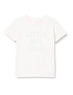 NAME IT Baby Boys NBMHALFRED SS TOP T-Shirt, White Alyssum, 62 von NAME IT