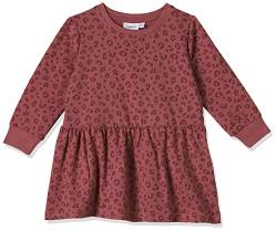 NAME IT Baby Girls NMFTEKKO LS Sweat Dress NOOS Kleid, Deco Rose, 80 von NAME IT