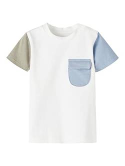 NAME IT Baby-Jungen NBMHON SS TOP T-Shirt, Bright White, 62 von NAME IT