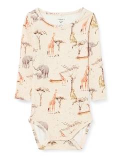 NAME IT Baby-Jungen NBMJUPAR LS Body, Dusty Blue, 80 von NAME IT