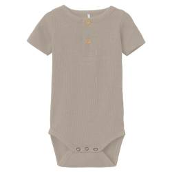 NAME IT Baby-Jungen NBMKAB SS Body NOOS Kurzarmbody, Pure Cashmere, 68 von NAME IT