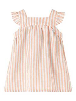 NAME IT Baby-Mädchen NBFHUSILLE CAPSL Dress Kleid, Créme De Pêche, 50 von NAME IT