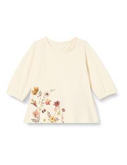 NAME IT Baby-Mädchen NBFLARLET LS Tunic Tunika, Buttercream, 62 von NAME IT