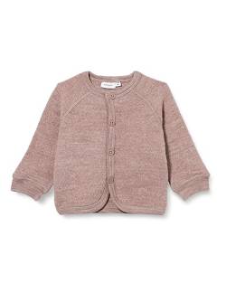 NAME IT Baby-Mädchen NBFWMINO Wool BRU LS Card XXIII Strickjacke, Antler, 50 von NAME IT