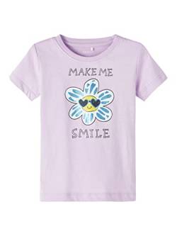 NAME IT Baby-Mädchen NMFHERMINE SS TOP T-Shirt, Orchid bloom, 86 von NAME IT
