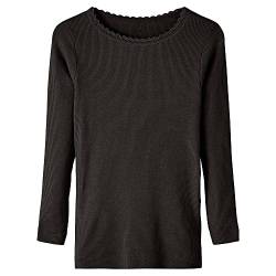 NAME IT Baby-Mädchen NMFKAB LS TOP NOOS Langarmshirt, Black, 116 von NAME IT