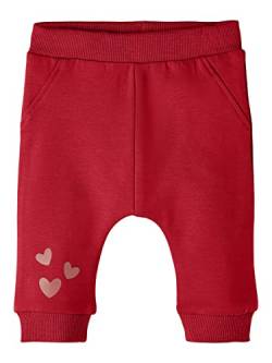 NAME IT Baby - Mädchen Nbfnalia Sweat Pant Bru, Salsa, 62 von NAME IT