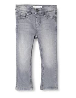 NAME IT Boy's NKMSILAS Slim Jeans 5115-MT NOOS Jeanshose, Light Grey Denim, 92 von NAME IT