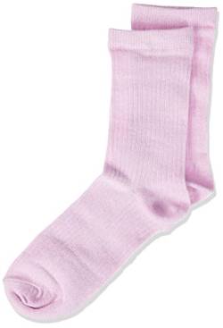 NAME IT Girl's NKFHUXELY Socken, Winsome Orchid, 31/33 von NAME IT