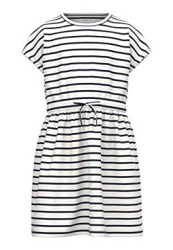 NAME IT Girl's NKFMIE SS Dress NOOS Kleid, Dark Sapphire/Stripes:Y/D Stripes, 92 von NAME IT