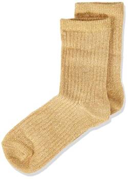 NAME IT Girl's NMFHUXELY Socken, Curry, 19/21 von NAME IT