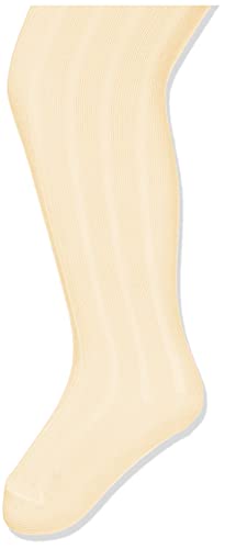 NAME IT Girl's NMFLERIBBO LE Pantyhose Strumpfhose, Undurchsichtige, Buttercream, 92-98 von NAME IT