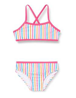 NAME IT Girl's NMFZIZA Box TB Bikini, Bright White, 86/92 von NAME IT