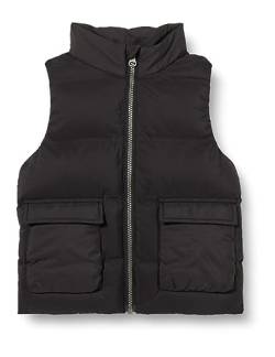 NAME IT Jungen NKMMELLOW Puffer Vest TB Pufferweste, Black, 128 von NAME IT