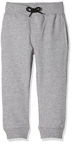 NAME IT Jungen NKMSWEAT Pant BRU NOOS 13153665, Grey Melange, 128 von NAME IT