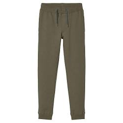 NAME IT Jungen NKMSWEAT Pant BRU NOOS Trainingshose, Stone Gray, 92 von NAME IT