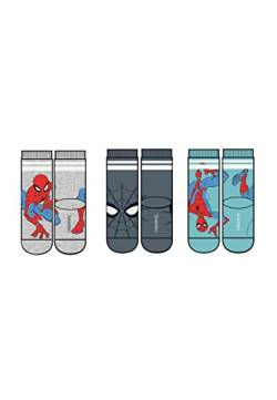 NAME IT Jungen NMMARN Spiderman 3PK MAR Socken, Créme De Pêche, 46W / 47L von NAME IT