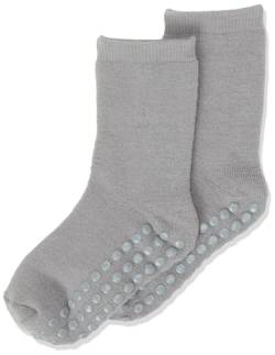 NAME IT Jungen NMMWAKSI Wool TER W/Non Skid XXIII Socken, Silver Filigree, 28W / 30L von NAME IT