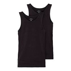 NAME IT Jungen Nkmtank Top 2p Noos Unterhose, Schwarz, 116 EU von NAME IT