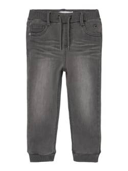 NAME IT Jungen Nmmben Baggy R Fleece Jeans 8544-an P, Medium Grey Denim, 92 von NAME IT
