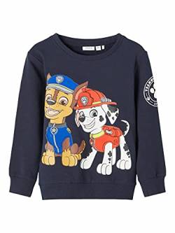 NAME IT Jungen Nmmpawpatrol Odlev Sweat Bru Vde, Dark Sapphire, 92 von NAME IT