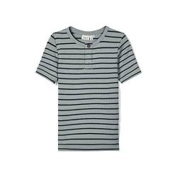 NAME IT Jungen RIPP T-Shirt gestreift in blau 98 von NAME IT