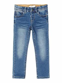 NAME IT Jungen X-Slim Fit Stretch-Jeans-Hose Medium Blue Denim 80 von NAME IT