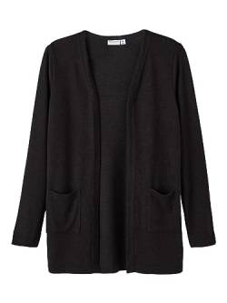 NAME IT M dchen Nkfvicti Ls Knit Card L Noos Strickjacke, Schwarz, 134-140 EU von NAME IT